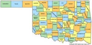 Map of Oklahoma