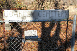 Coakly Cemetery sign