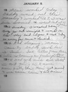 Diary Jan 5
