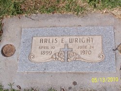 Arlis Eldo Wright Tombstone